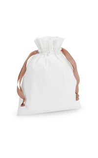 Stoffbeutel Cotton Gift Bag with Ribbon Drawstring – Bild 2