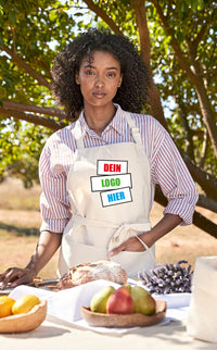 Latzschürze Fairtrade Cotton Adult Craft Apron – Bild 1