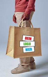 Tasche Jute Jumbo Shopper – Bild 1