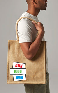 Tasche Jute Boutique Shopper – Bild 1