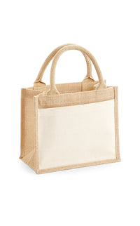 Tasche Cotton Pocket Jute Gift Bag – Bild 2