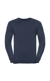 Strickpullover Men´s V-Neck Knitted – Bild 3