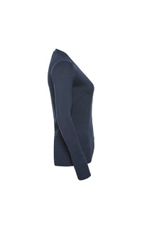 Ladies' V-Neck Knitted Cardigan – Bild 5
