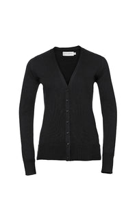 Ladies' V-Neck Knitted Cardigan – Bild 8
