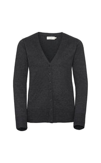 Ladies' V-Neck Knitted Cardigan – Bild 2