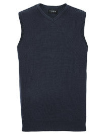 V-Neck Sleeveless Knitted Pullover