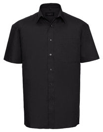 Men´s Short Sleeve Classic Pure Cotton Poplin Shirt