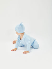Mütze Baby One Knot Hat Dusty Blue – Babymütze | SHIRTPLUS – Bild 4