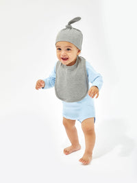 Mütze Baby One Knot Hat Heather Grey Melange – Babymütze | SHIRTPLUS – Bild 5