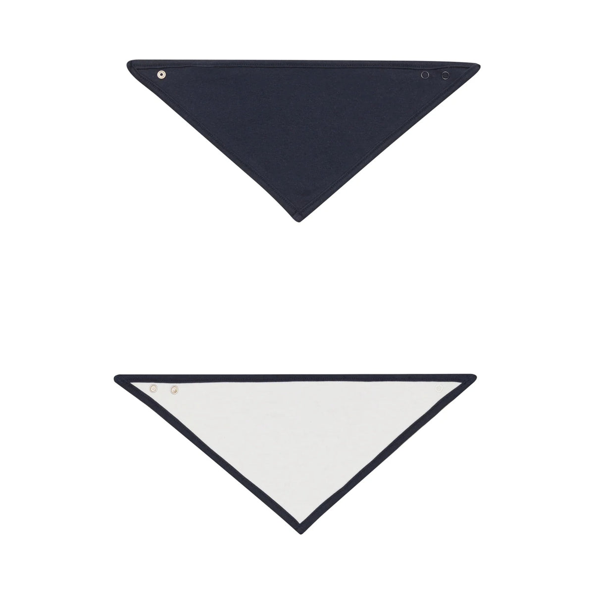 Lätzchen Bandana Bib White / Nautical Navy – Lätzchen | SHIRTPLUS