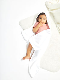 Kapuzenhandtuch Baby Hooded Blanket White – Baby-Kapuzenhandtuch | SHIRTPLUS – Bild 2