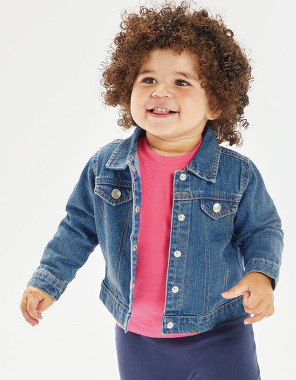 Jeansjacke Baby Rocks Denim Jacket – Baby-Jeansjacke | SHIRTPLUS