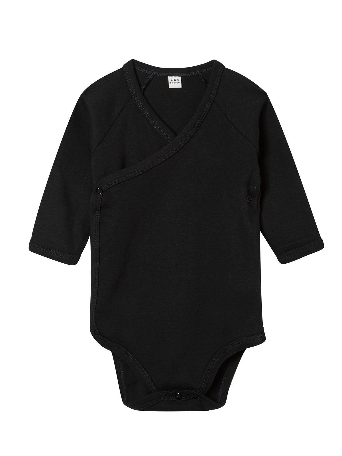 Body Baby Long Sleeve Kimono Bodysuit Black – Babybody | SHIRTPLUS
