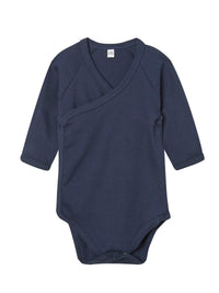 Body Baby Long Sleeve Kimono Bodysuit Nautical Navy – Babybody | SHIRTPLUS – Bild 3