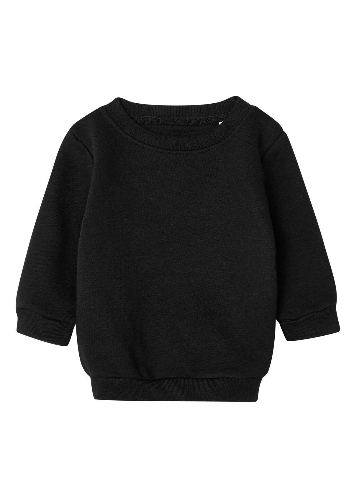 Sweatshirt Baby Essential Sweatshirt Black – Baby-Sweatshirt | SHIRTPLUS