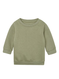 Sweatshirt Baby Essential Sweatshirt Soft Olive – Baby-Sweatshirt | SHIRTPLUS – Bild 7