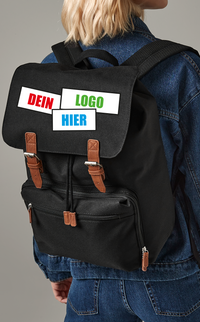 Rucksack Vintage Laptop Backpack – Bild 1