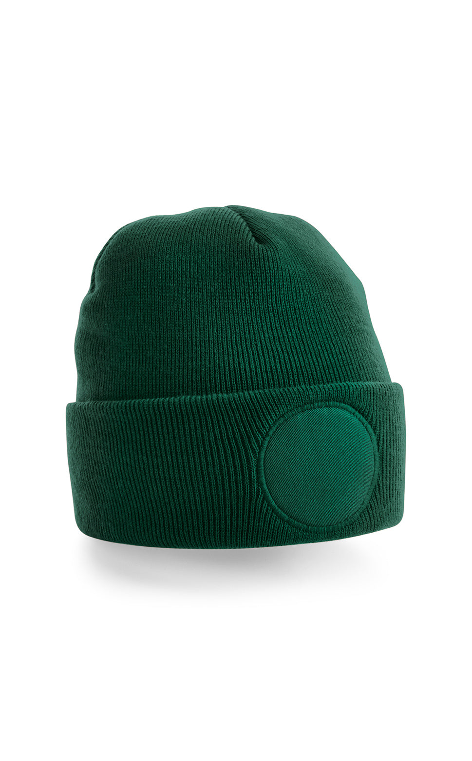 Circular Patch Beanie