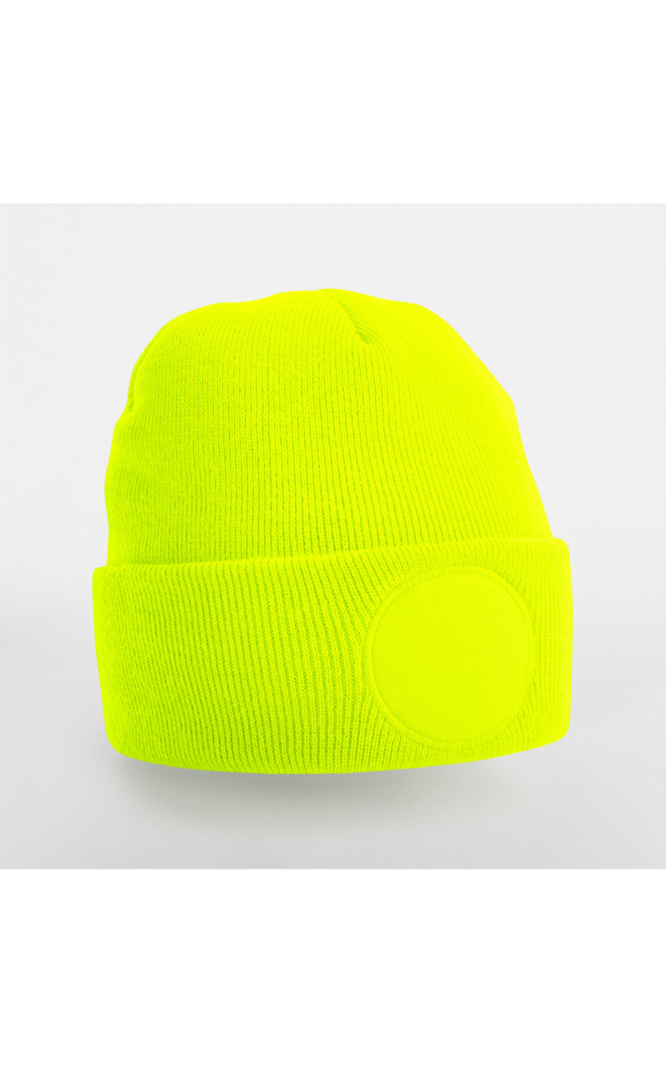 Circular Patch Beanie