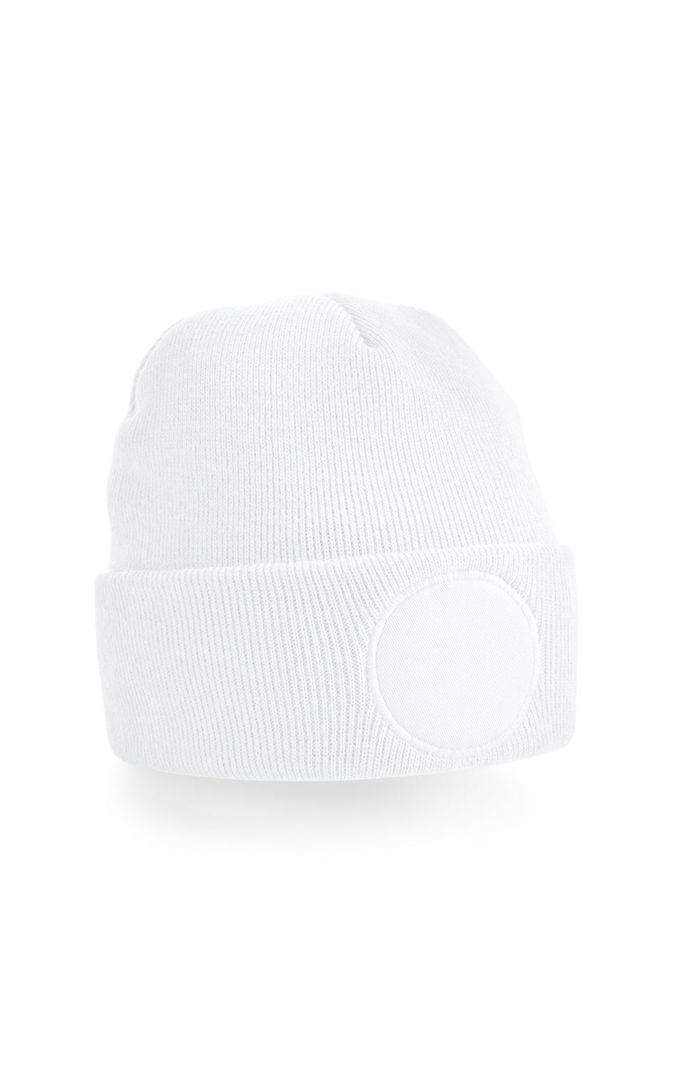 Circular Patch Beanie