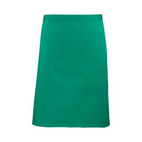 Bistroschürze Premier Workwear Colours Mid Length Apron in Emerald – Vorderansicht – Bild 9