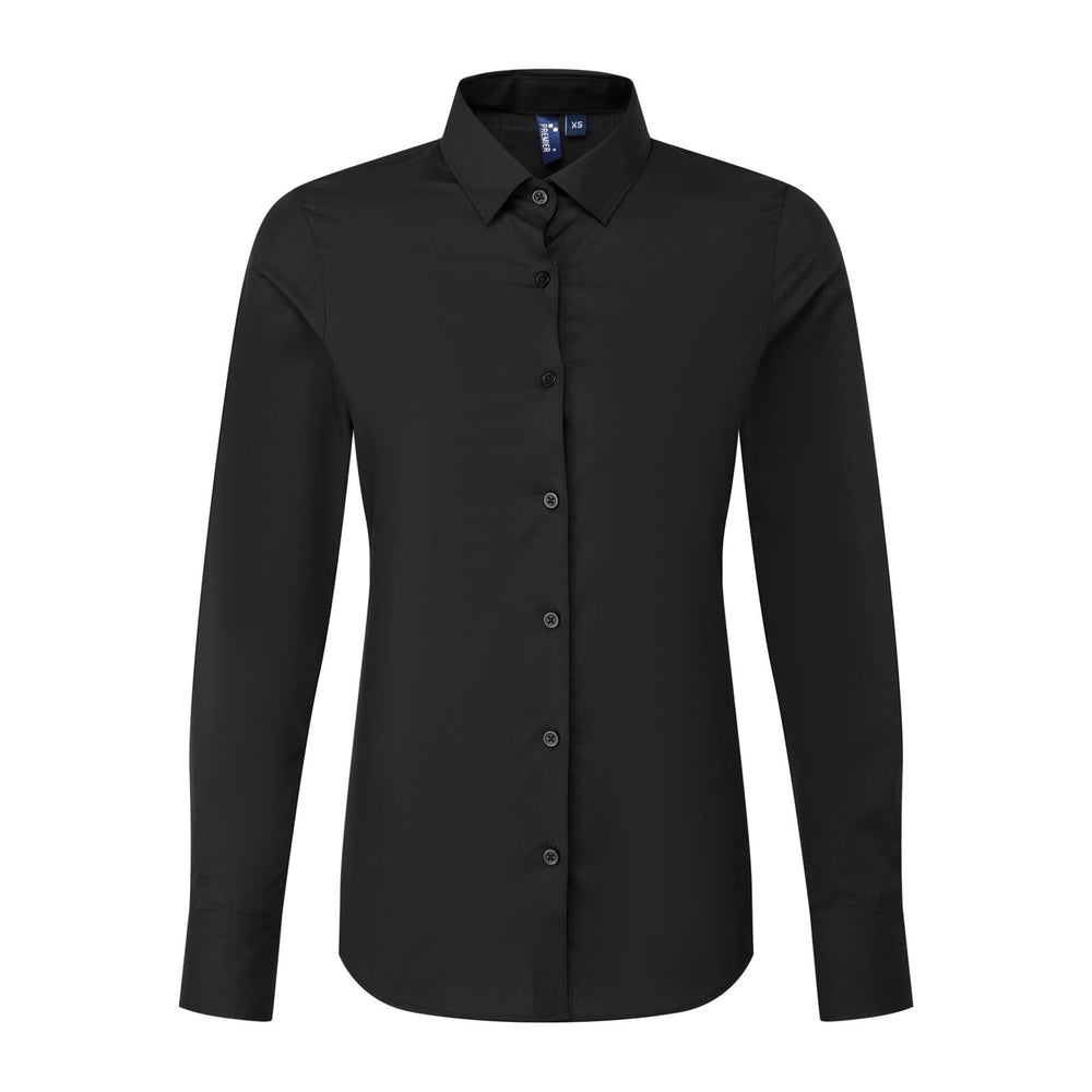 Bluse Women´s Long Sleeve Recyclight Poplin Shirt