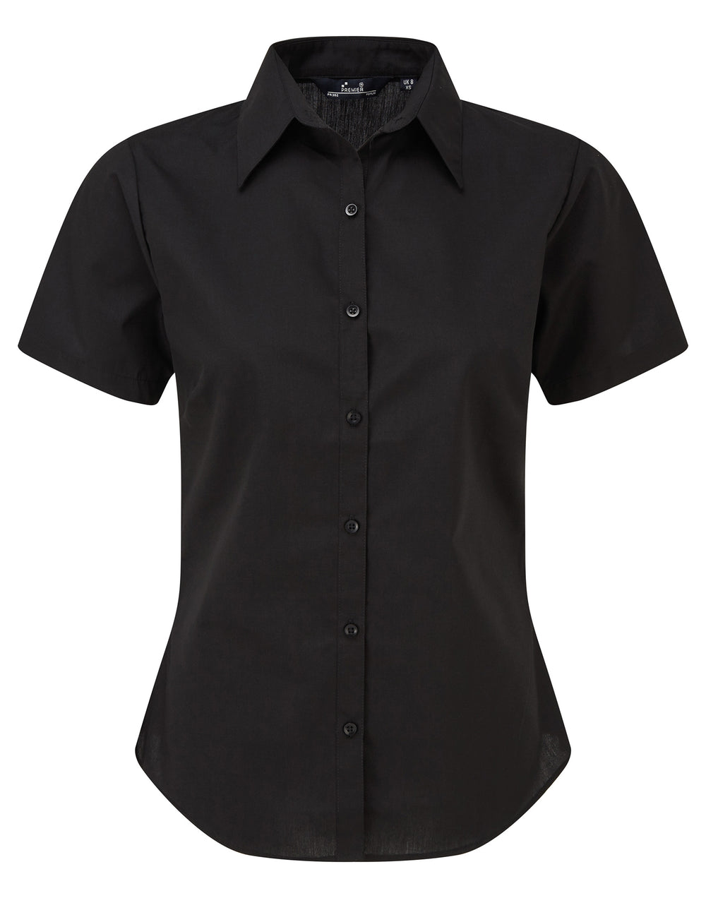 Bluse Women´s Poplin Short Sleeve Blouse