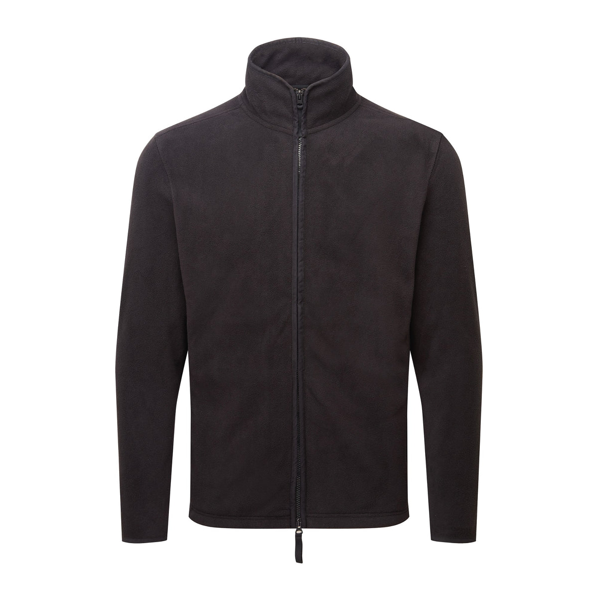 Fleece jacket Premier Workwear Men´s Artisan Fleece Jacket in Black – front view