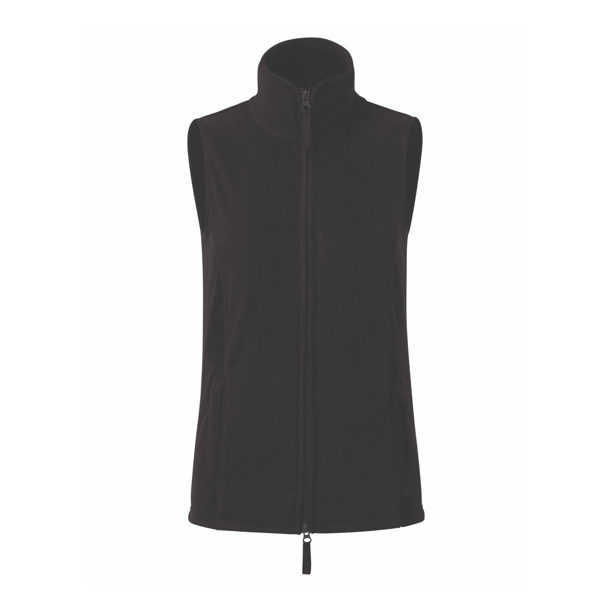 Fleece gilet Premier Workwear Women´s Artisan Fleece Gilet in Black – front view