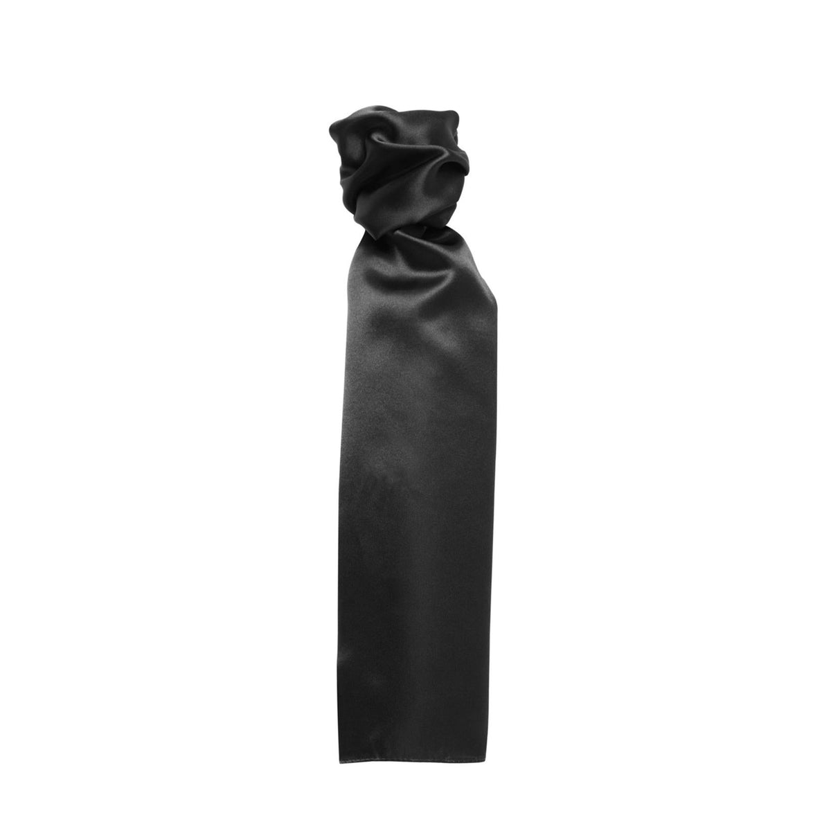 Scarf Premier Workwear Women´s Business Scarf - Plain in Black – front view