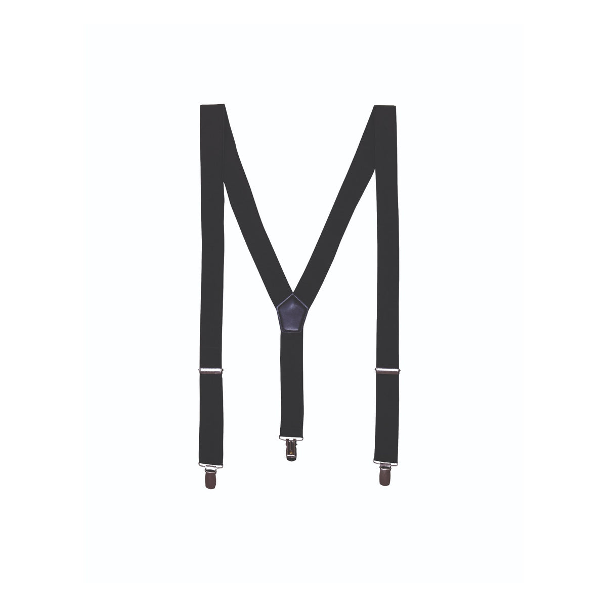 Trouser braces Premier Workwear Clip On Trousers Braces/Suspenders in Black – front view