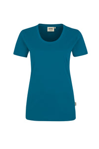 HAKRO Classic T-Shirt Damen 127 in Petrol – Vorderansicht – Bild 9