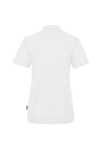 Poloshirt HAKRO COOLMAX® PRO Polo Damen 206 in Weiß – Rückansicht – Bild 10