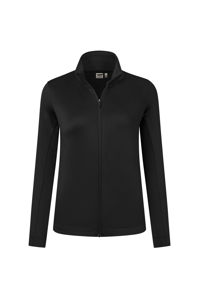 HAKRO Tecjacke Damen 274 in Schwarz – Vorderansicht