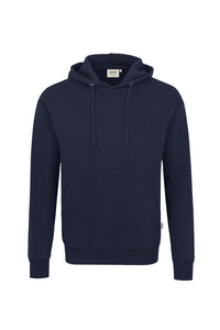 HAKRO Premium Hooded Sweatshirt 601 in ink – front view – Bild 9