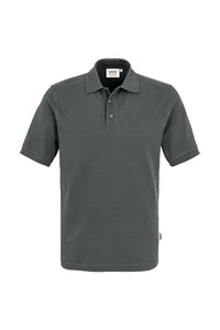 Poloshirt HAKRO Polo Top 800 in Anthrazit – Vorderansicht – Bild 10
