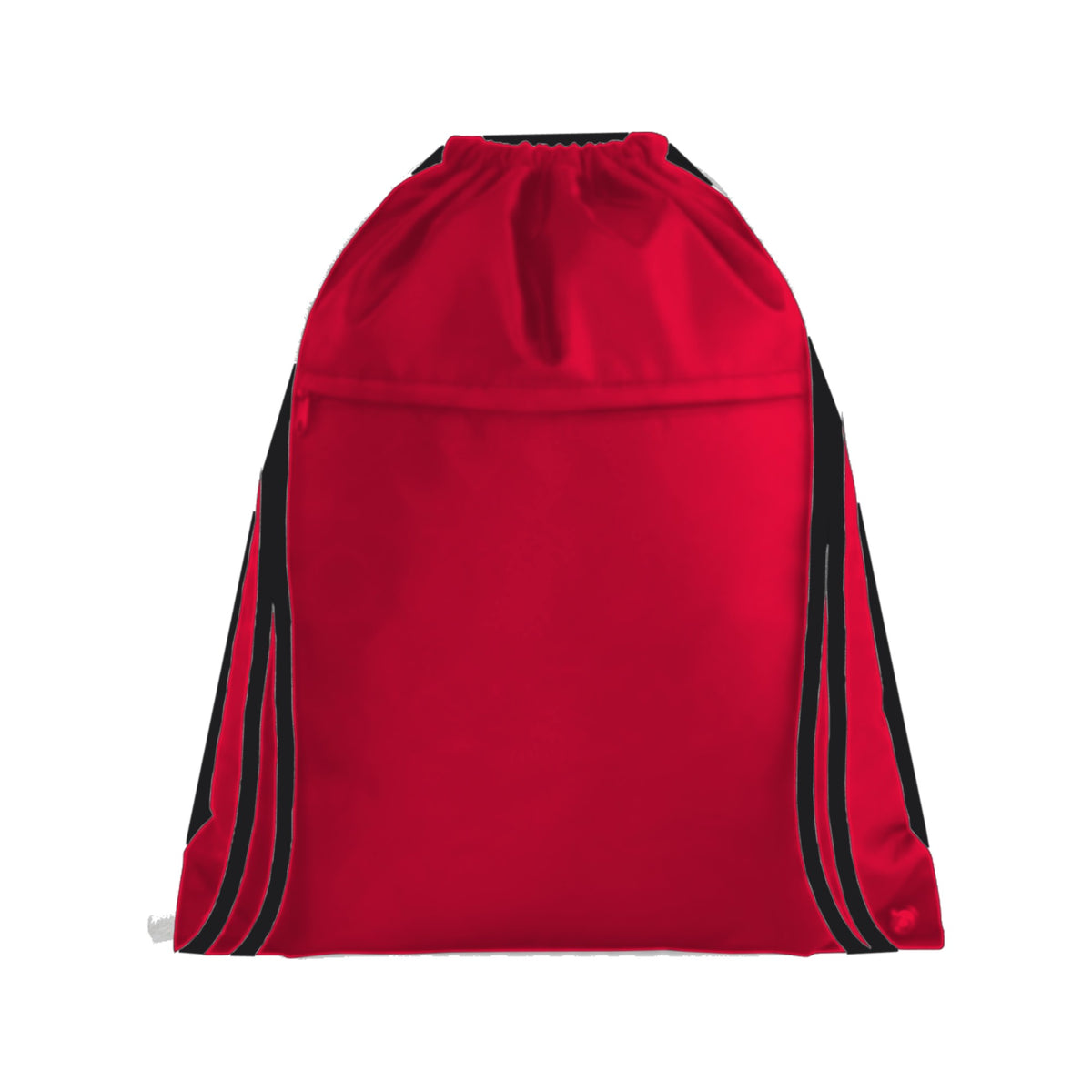 AI-generated: BagBase BG281 Recycled Gymsac in Classic Red – front view