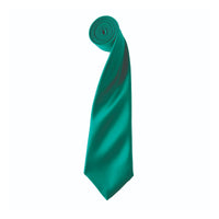 Tie Premier Workwear Colours Collection Satin Tie in Emerald – front view – Bild 9