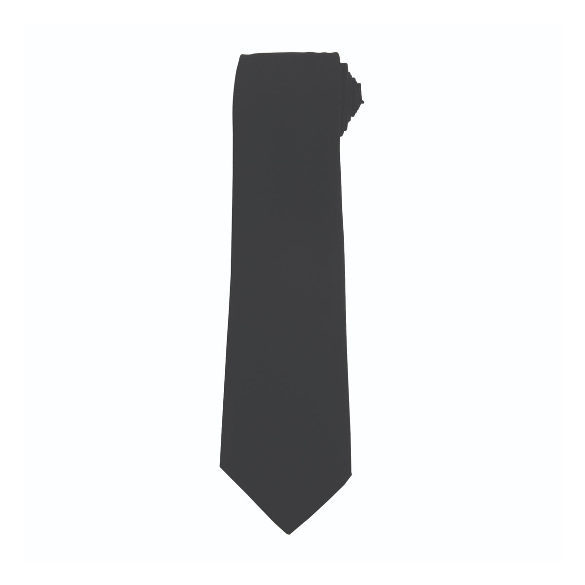 Tie Premier Workwear Work Tie in Black – front view