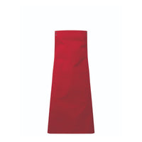 Bib apron Premier Workwear Colours Swap & Pop Apron - Body in Red – front view – Bild 9