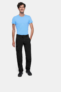 Model wearing the HAKRO X-Stretch Cargo Functional Trousers 745 – Bild 9