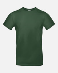 SHIRTPLUS dunkelgrünes kurzärmeliges T-Shirt aus 100% Baumwolle mit Rundhalsausschnitt – Bild 3