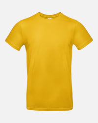 SHIRTPLUS gelbes T-Shirt aus 100% Baumwolle, kurzärmelig, mit Rundhalsausschnitt und moderner Passform. – Bild 6