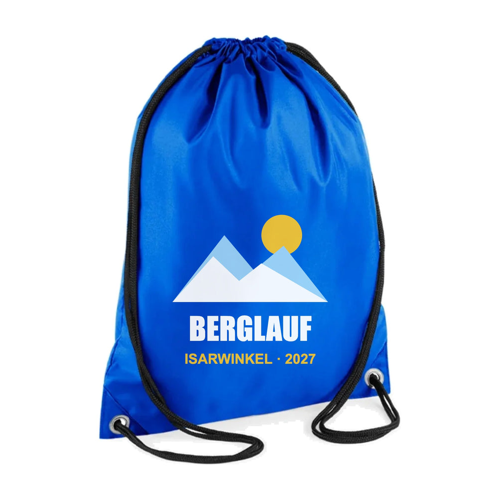 BagBase Budget Gymsac – screen printed