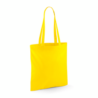 Baumwolltasche Classic - lange Henkel – Bild 3