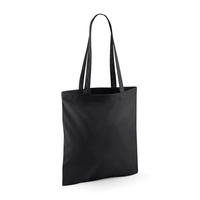 Baumwolltasche Classic - lange Henkel – Bild 2