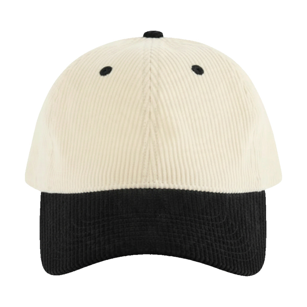 Cap Contrast Peak Corduroy