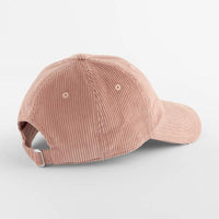 Cap Beechfield Corduroy Dad in Dusty Pink – Rückansicht – Bild 9