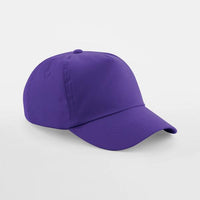 Cap Beechfield Original 5 Panel in Purple – Produktansicht – Bild 9
