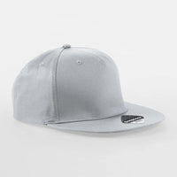 Cap Beechfield 5 Panel Snapback Rapper in Light Grey – Produktansicht – Bild 10